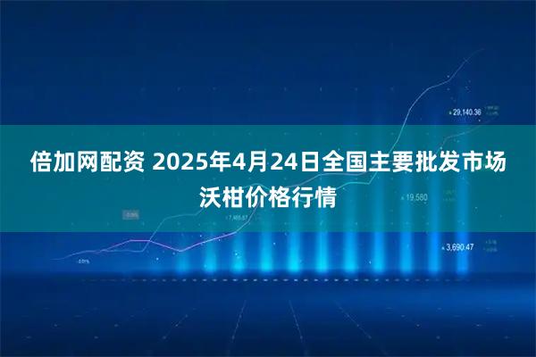 倍加网配资 2025年4月24日全国主要批发市场沃柑价格行情